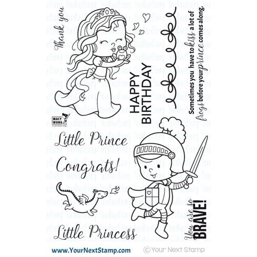 YOUR NEXT STAMP Sello - Little Darling Frog Princess