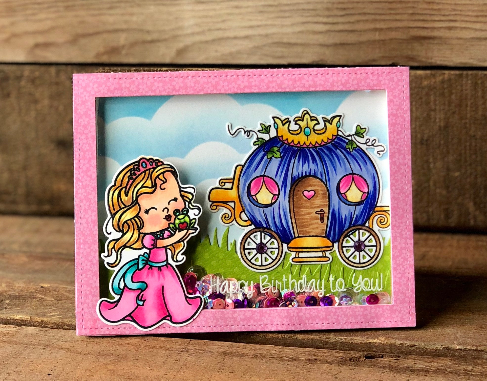 YOUR NEXT STAMP Sello - Little Darling Frog Princess