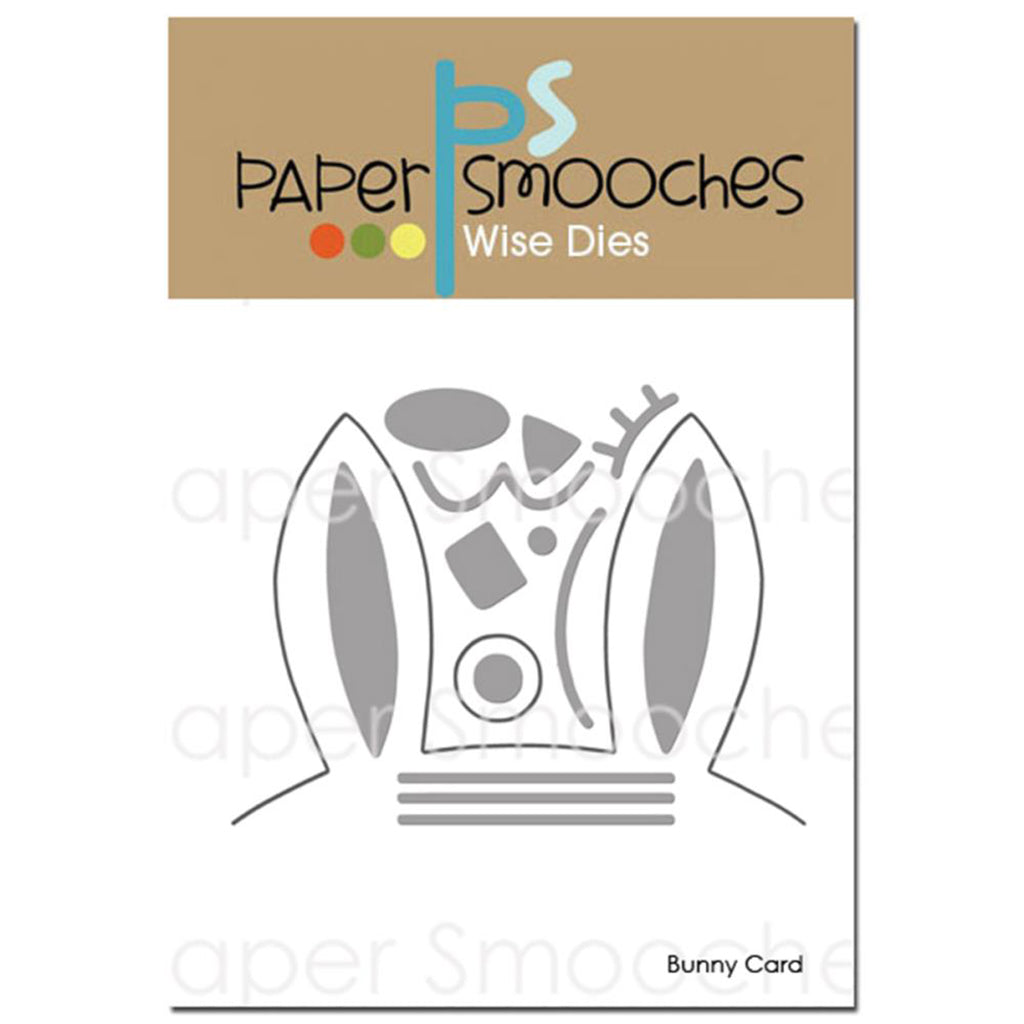 PAPER SMOOCHES Suaje - Bunny card