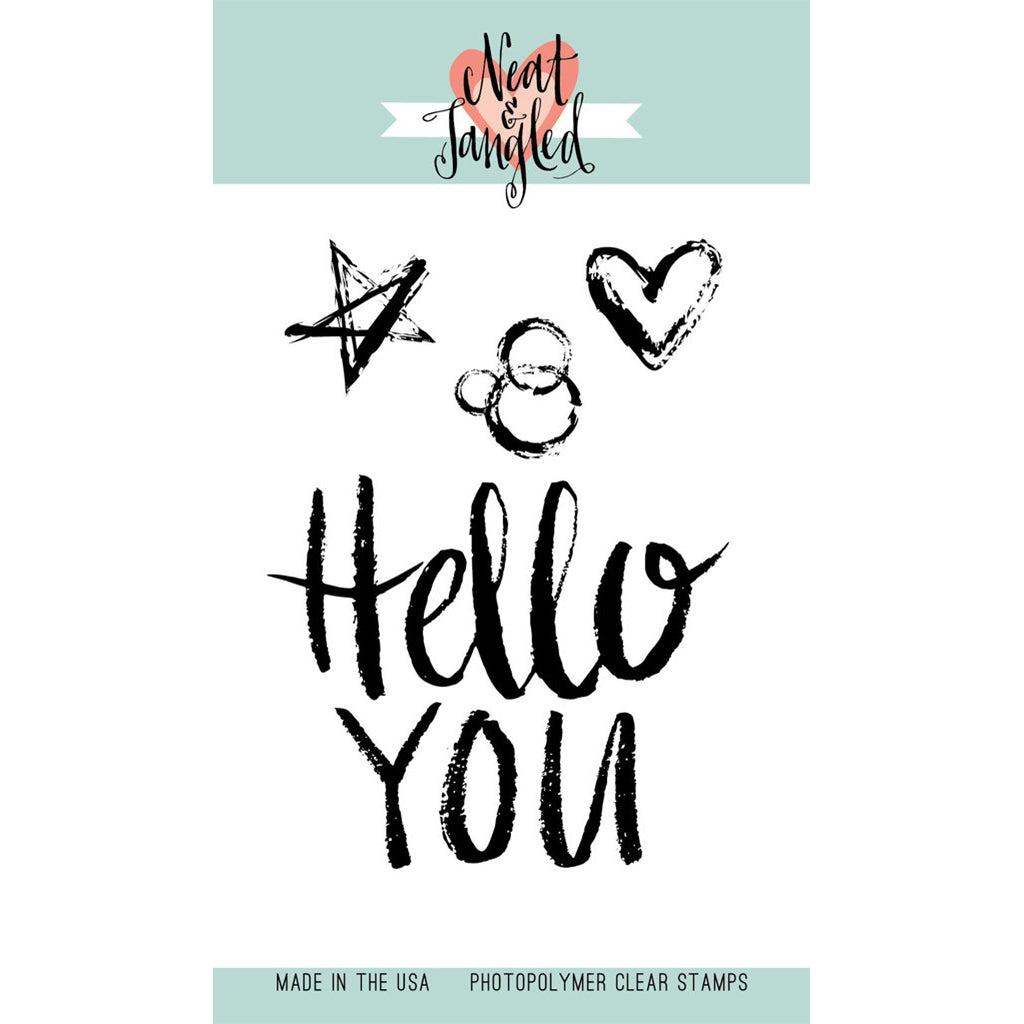 NEAT & TANGLED Sello - Hello You