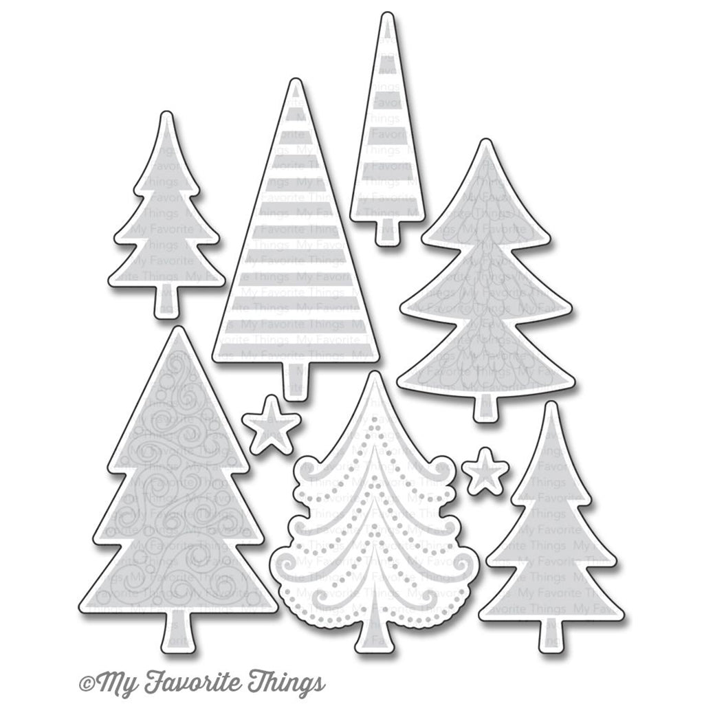 MY FAVORITE THINGS Suaje - Oh Christmas Trees