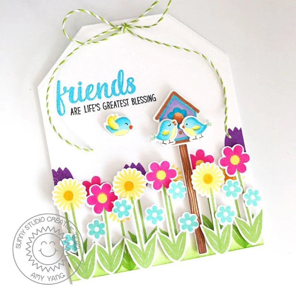 SUNNY STUDIOS Suaje - Traditional Tag Toppers